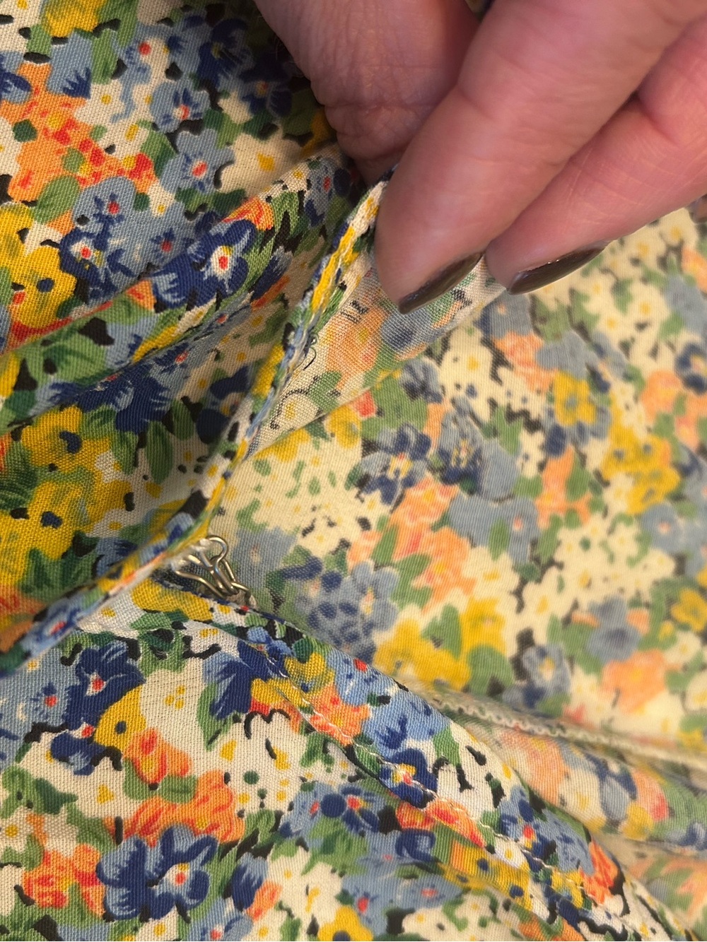 Faithful the Brand Floral Button-Front Wrap Skirt in Multicolor - Picture 10 of 10